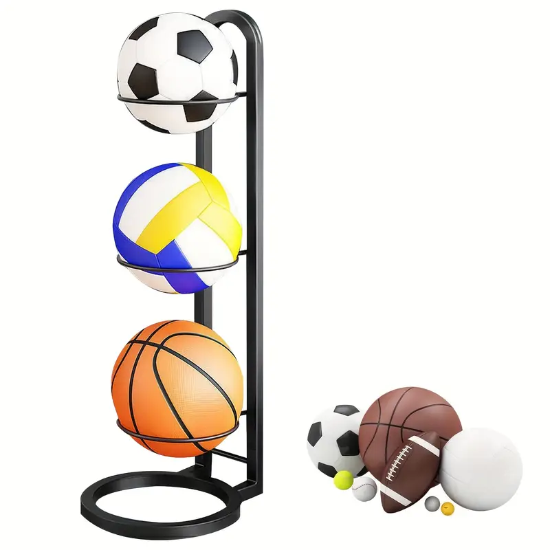Ball Display Rack and Storage Organizer