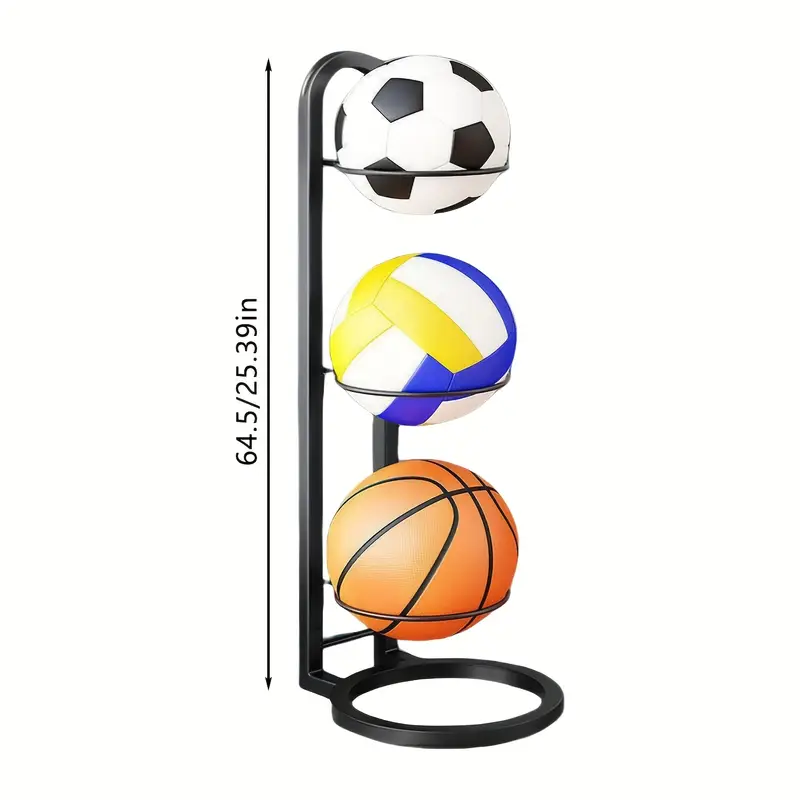 Ball Display Rack and Storage Organizer - Image 3